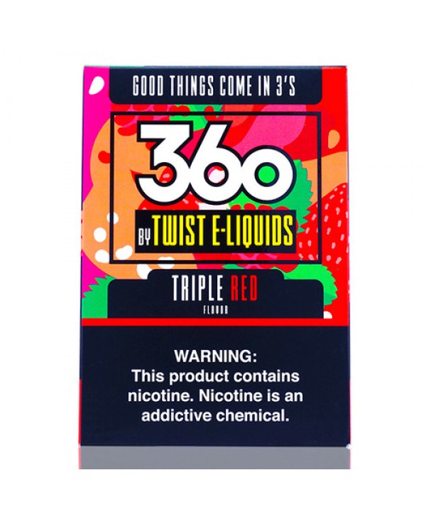 Triple Red by 360 Twist E-Liquid