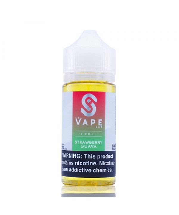 Strawberry Guava By USA Vape Lab E-Liquid