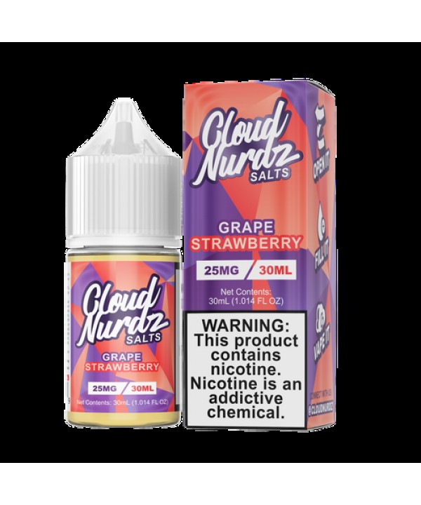 Grape Strawberry By Cloud Nurdz Salts E-Liquid