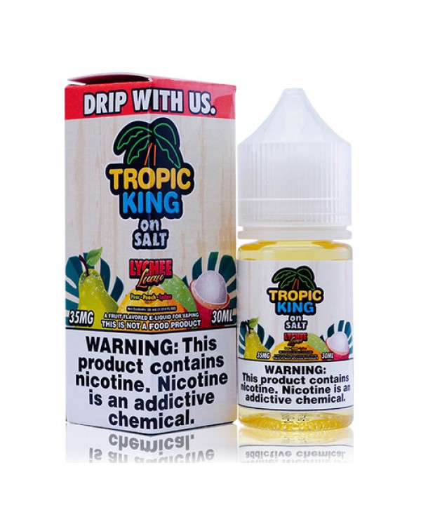 Lychee Luau by Tropic King on Salt E-Liquid