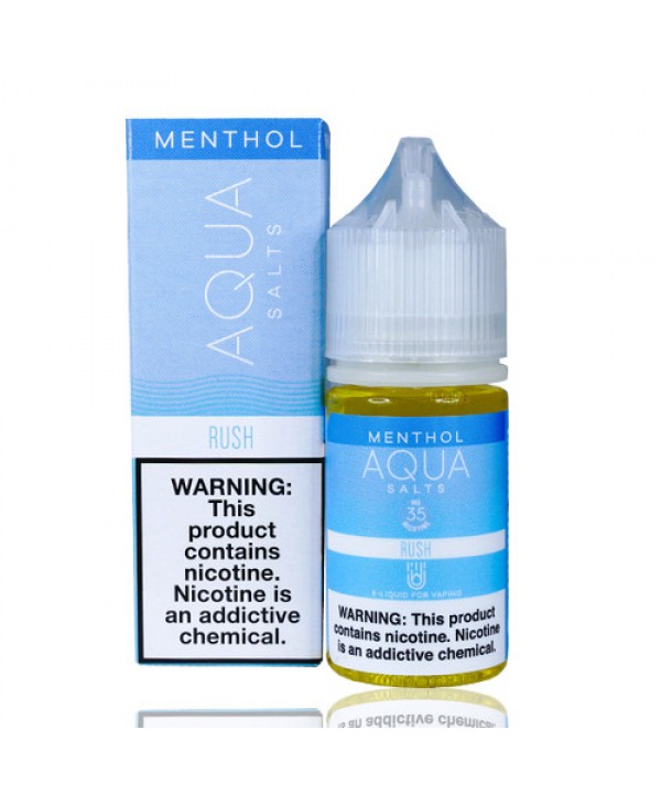 Rush By Aqua Menthol Salt E-Liquid