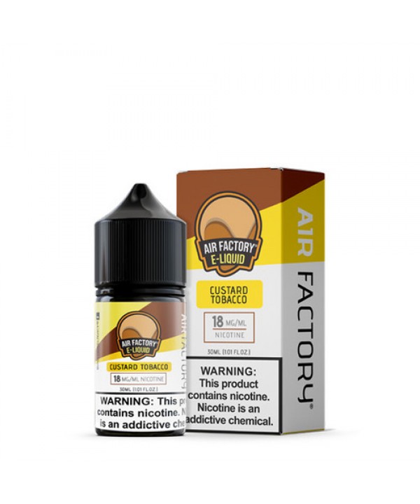 Custard Tobacco by Air Factory Salt E-Liquid | 30m...