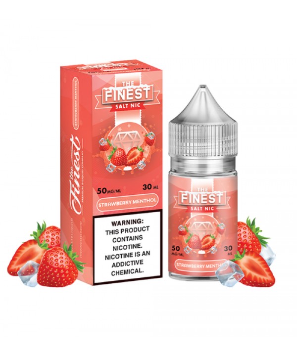 Strawberry Menthol by Finest SaltNic E-Liquid