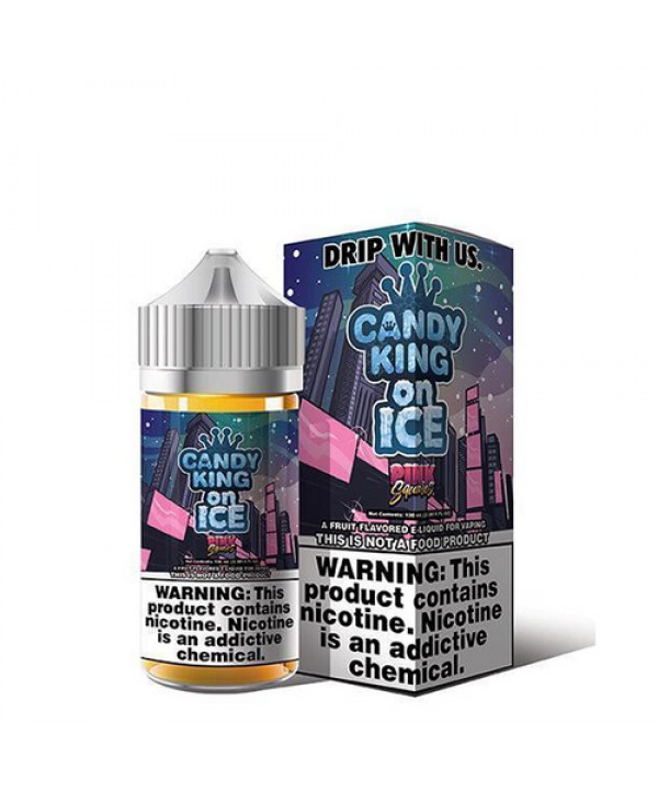 Pink Squares Ice by Candy King On Ice E-Liquid