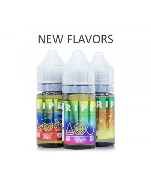 Pear Apricot Papaya Salt By Ripe E-Liquid Gold Series