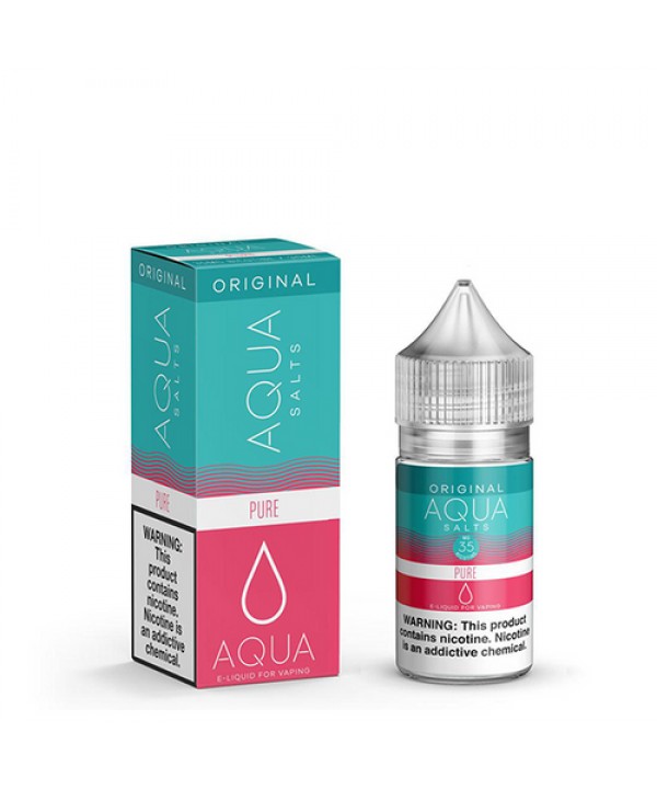 Pure by Aqua Tobacco-Free Nicotine Salts E-Liquid