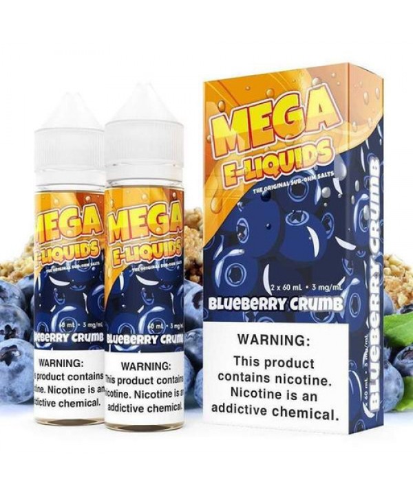 Blueberry Crumble by Mega E-Liquid