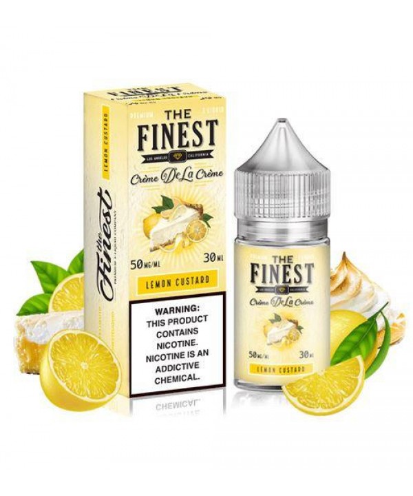 Lemon Custard by Finest SaltNic E-Liquid