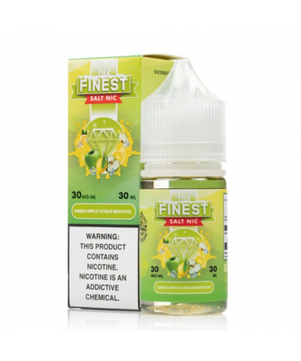 Green Apple Citrus Menthol by Finest SaltNic E-Liq...