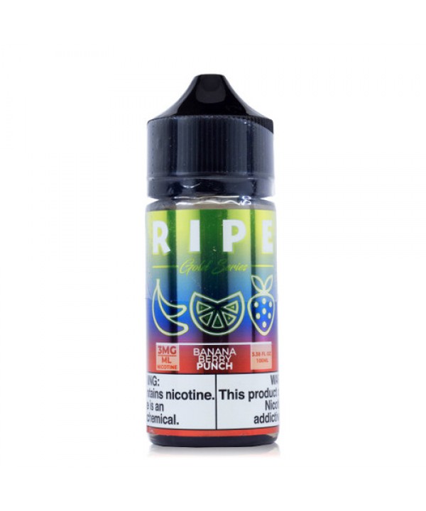 Banana Berry Punch By Ripe E-Liquid Gold Series