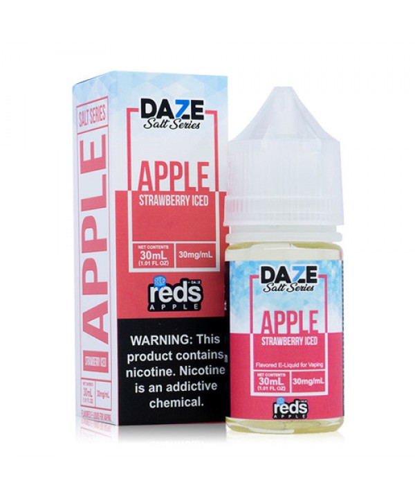 Strawberry Iced by Reds TFN Salt E- Liquid