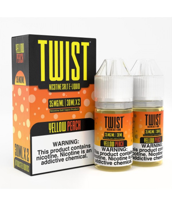 Yellow Peach by Twist Salt E-Liquid | 60mL