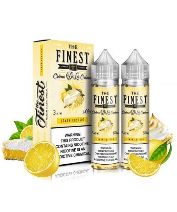 Lemon Custard by Finest Creme De La Creme E-Liquid