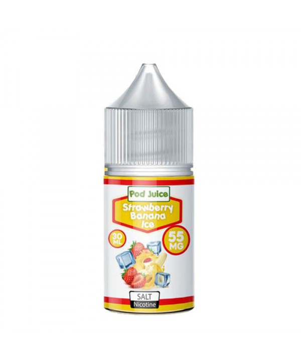 Strawberry Banana Ice Salt by Pod Juice E-Liquid