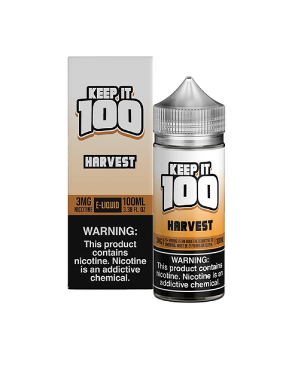 Harvest by Keep It 100 Tobacco-Free Nicotine 100mL