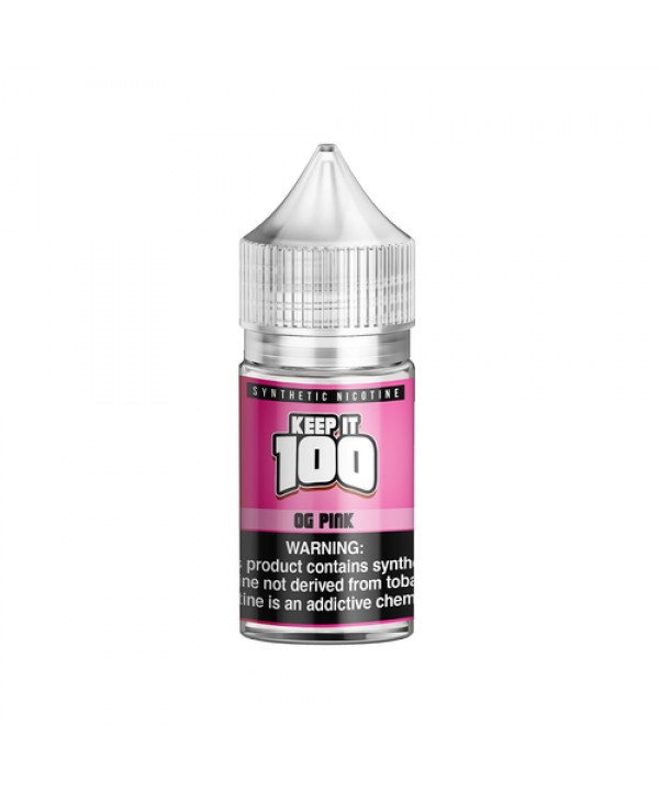 Pink by Keep It 100 Tobacco-Free Nicotine Salt Ser...