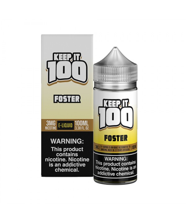 Foster by Keep It 100 Tobacco-Free Nicotine Series...