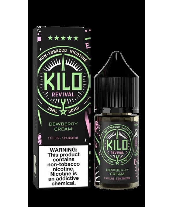 Dewberry Cream by Kilo Revival Tobacco-Free Nicoti...