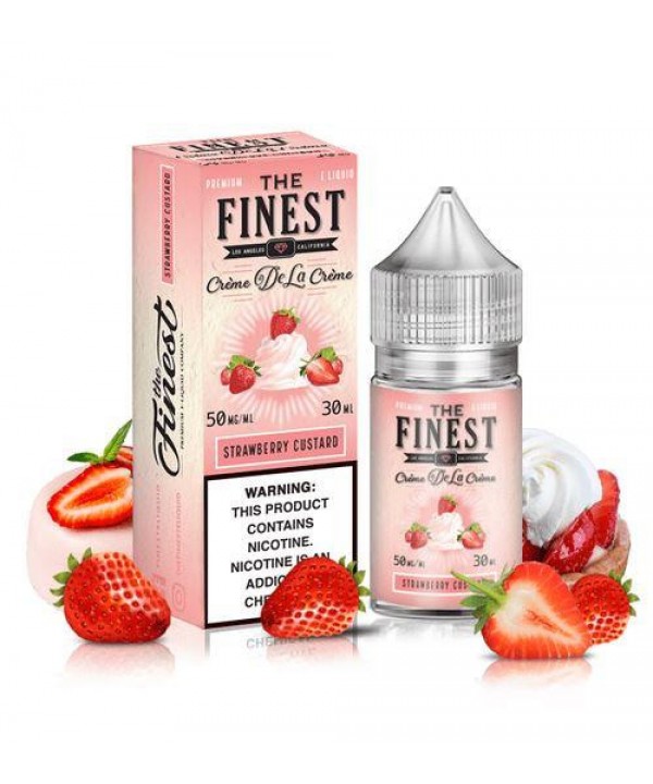 Strawberry Custard by Finest SaltNic E-Liquid