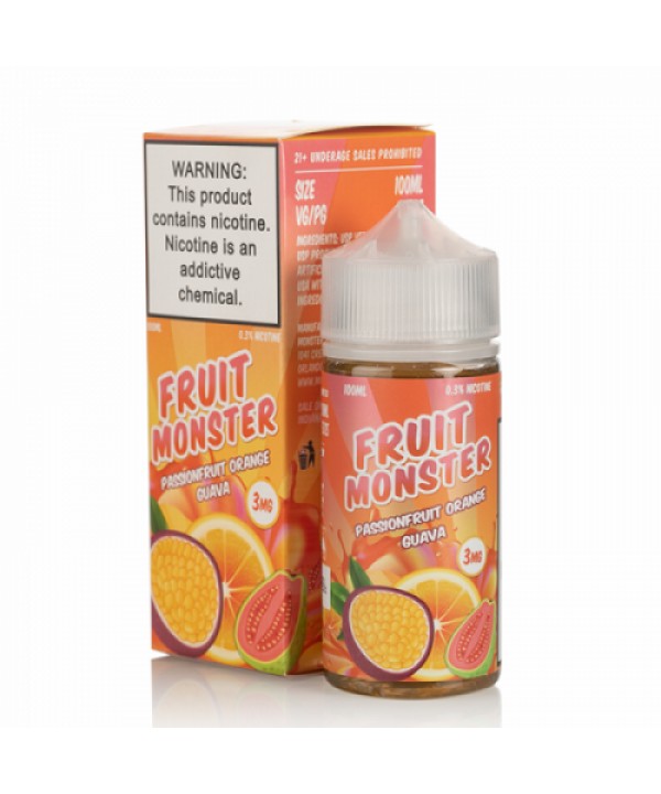 Passionfruit Orange Guava By Fruit Monster E-Liqui...