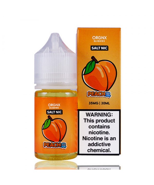 Peach Ice By ORGNX Salt E-Liquid