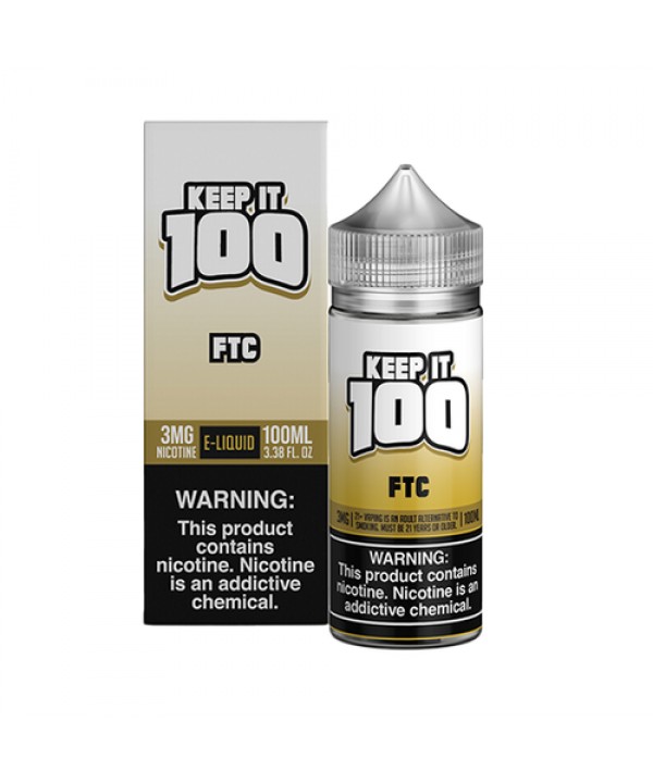 FTC by Keep It 100 Tobacco-Free Nicotine Series E-...