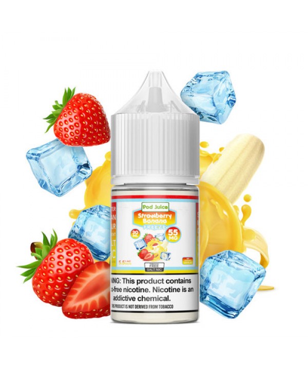 Strawberry Banana Freeze by Pod Juice Salt