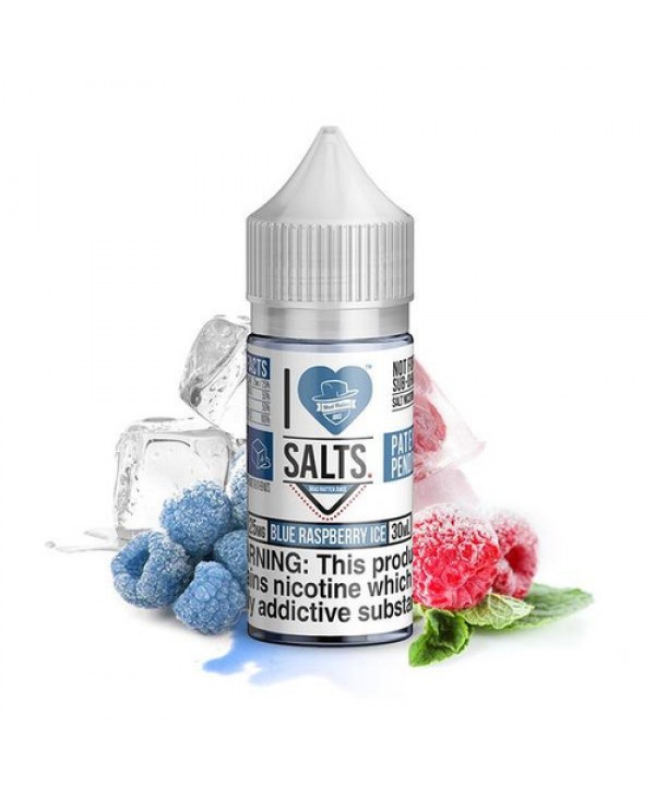 Blue Raspberry Ice by I Love Salts E-Liquid