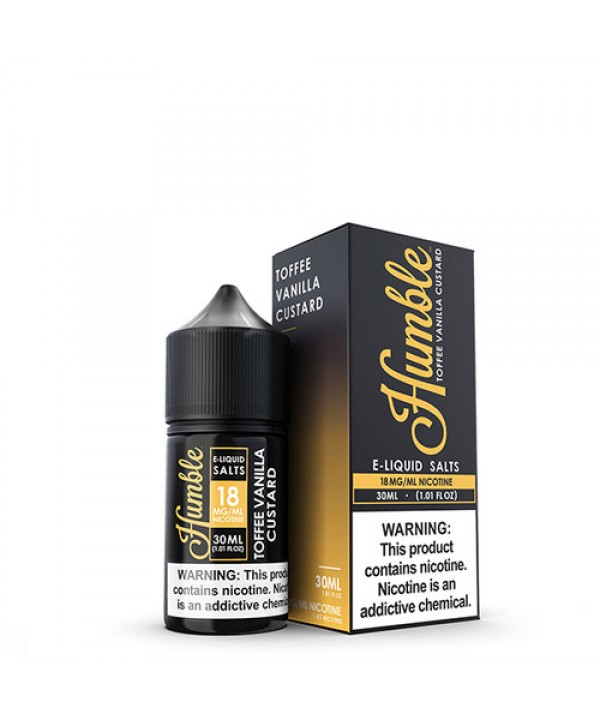 Toffee Vanilla Custard by Humble Salt E-Liquid | 3...