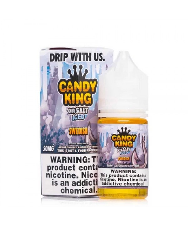 Swedish By Candy King On Salt ICED E-Liquid