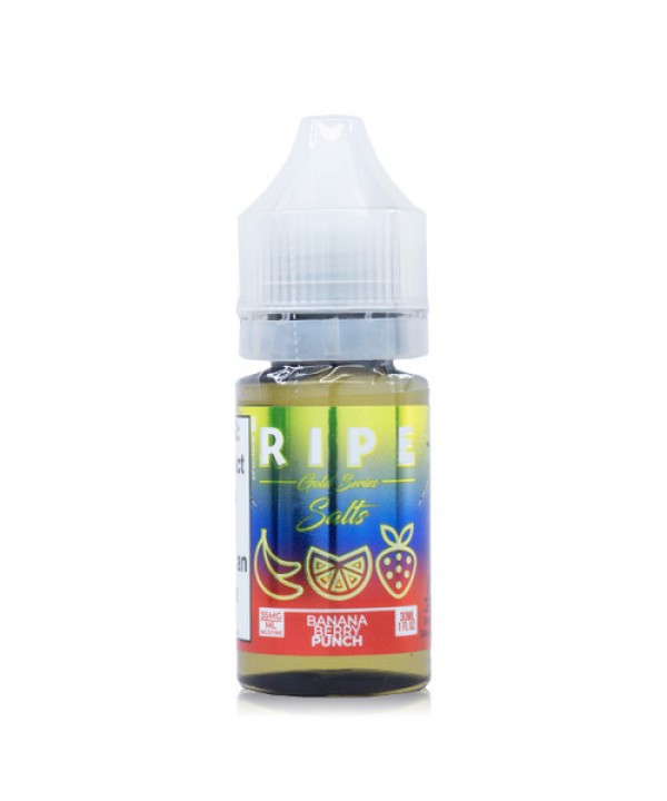 Banana Berry Punch Salt By Ripe E-Liquid Gold Seri...