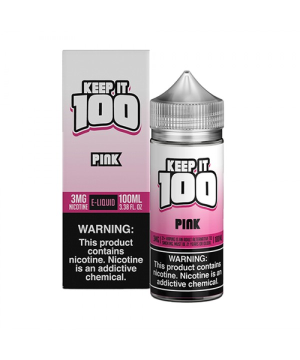 Pink by Keep It 100 Tobacco-Free Nicotine E-Liquid