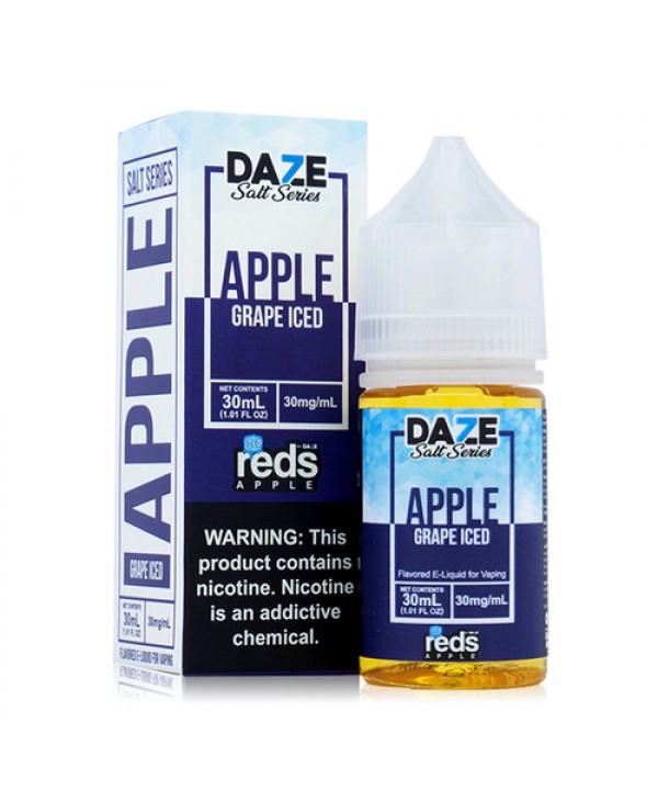 Reds Grape Iced by 7 Daze Salt E-Liquid