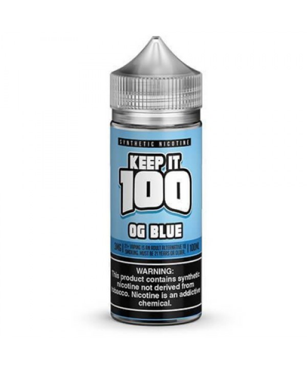 Blue by Keep It 100 Tobacco-Free Nicotine Series E...