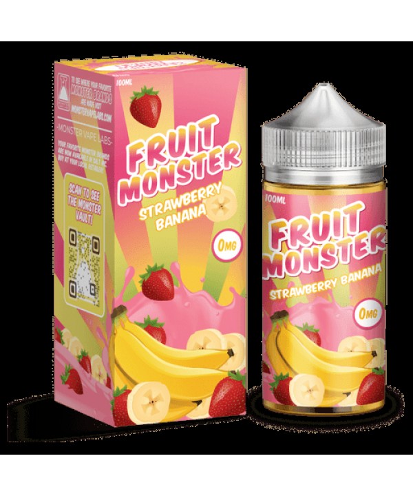 Strawberry Banana by Jam Monster Series E-Liquid