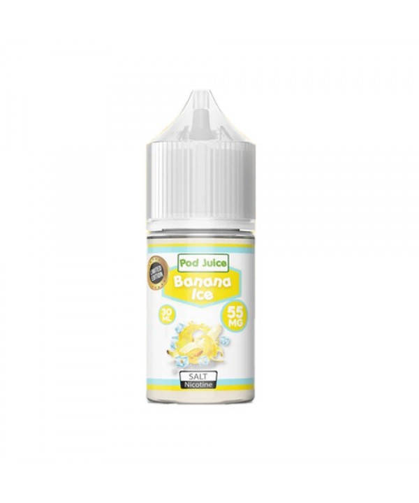 Banana Ice Salt by Pod Juice E-Liquid