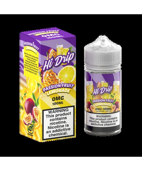 Passionfruit Fruit Lemonade by Hi Drip 100mL