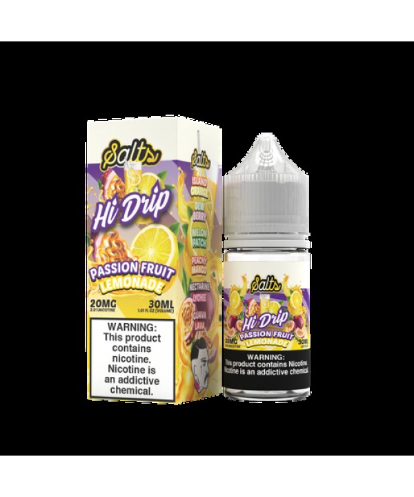 Passionfruit Fruit Lemonade by Hi Drip Salts 30mL