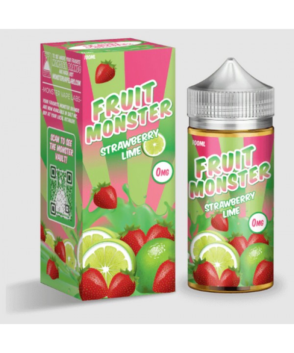 Strawberry Lime by Jam Monster Series E-Liquid