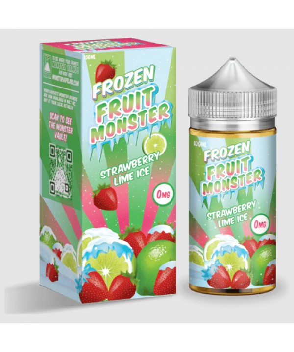 Strawberry Lime Ice by Jam Monster Series E-Liquid