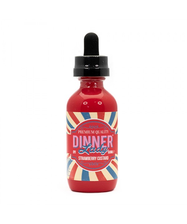 Strawberry Custard By Dinner Lady E-Liquid