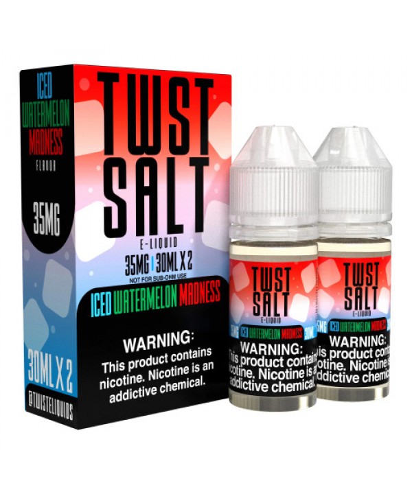 Watermelon Madness Iced By Twist Salts E-Liquid