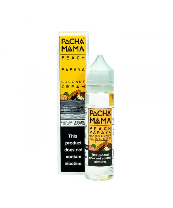 Peach Papaya Coconut Cream by Pachamama E-Liquid