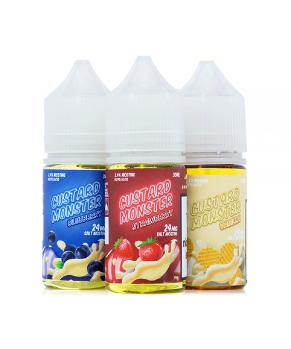 Blueberry Custard By Custard Monster Salts E-Liquid