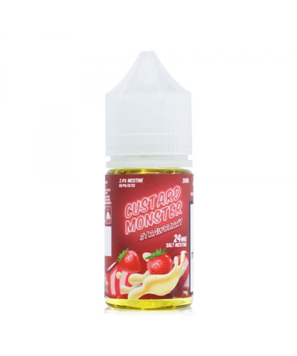 Strawberry Custard By Custard Monster Salts E-Liquid