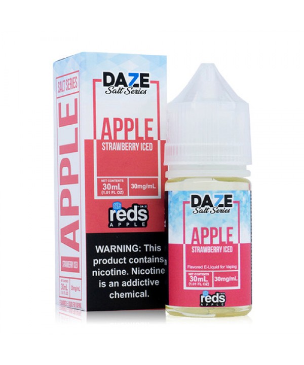 Reds Strawberry ICED by 7 Daze Salts E-Liquid