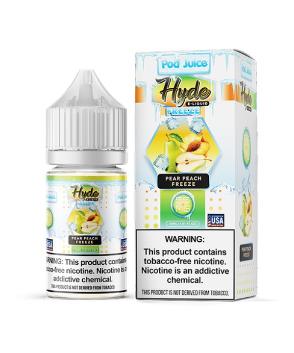 Peach Pear Freeze by Pod Juice - Hyde TFN Salt 30m...