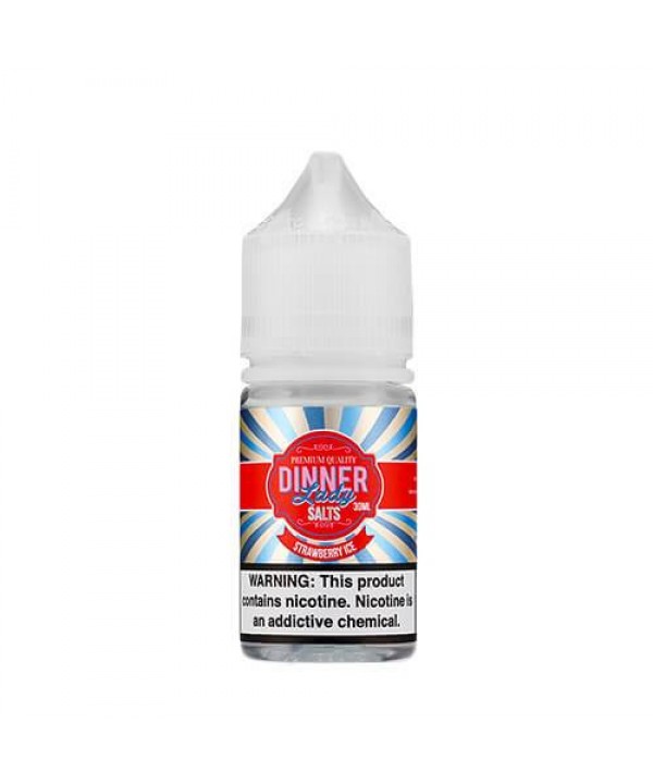 Strawberry Ice By Dinner Lady Salt E-Liquid