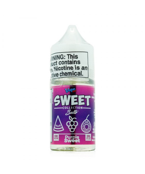 Purple Sweet Salt By Vape 100 Sweet E-Liquid