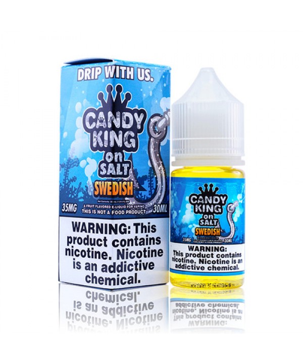 Swedish By Candy King On Salt E-Liquid